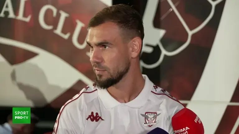 Elvir Koljic, după FC Argeș - Rapid 0-2: "Sunt bine, am încasat doar o lovitură"