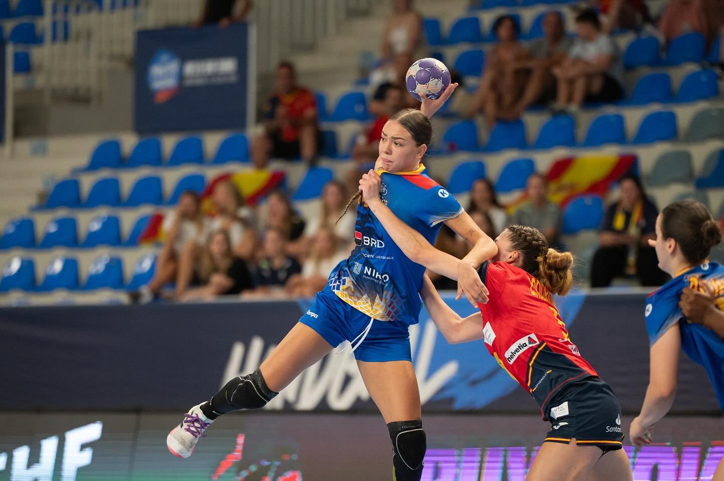 Rom&acirc;nia a marcat 41 de goluri &icirc;n ultimul meci de la EURO U19 și este lider! Teodora Damian și Enryka Bodijar, de neoprit
