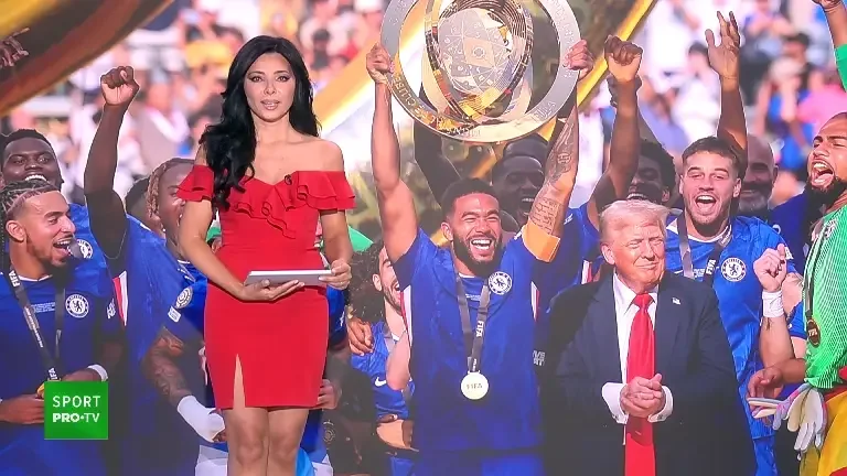 Donald Trump, la ceremonia de premiere la Mondialul Cluburilor (15 iulie 2025)