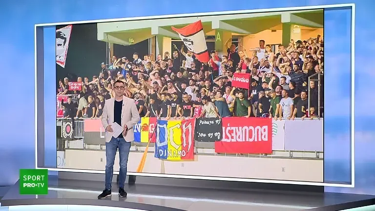 A ieșit scandal la Miercurea Ciuc, unde fanii lui Dinamo s-au bătut cu jandarmii