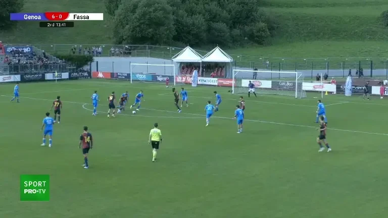 Nicolae Stanciu, dublă pentru Genoa în amicalul cu Fassa Calcio