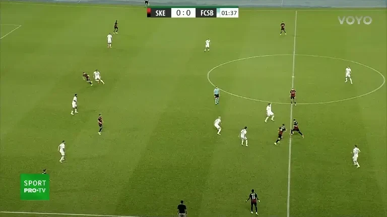 Shkendija - FCSB, pe VOYO: ocazie Ibraimi (2')