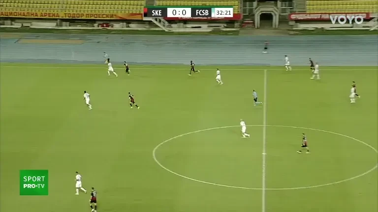 Shkendija - FCSB, pe VOYO: ocazie Tamba (33')