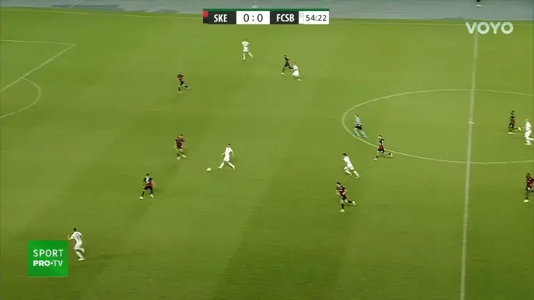 Shkendija - FCSB, pe VOYO: ocazie Tănase (55')