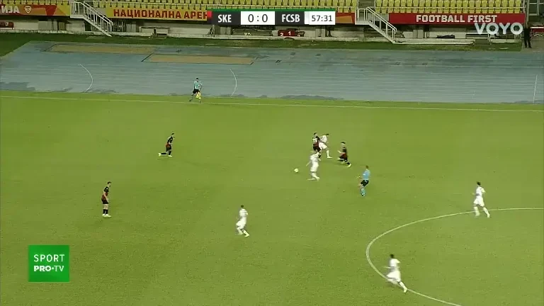 Shkendija - FCSB, pe VOYO: ocazie Olaru (58 )