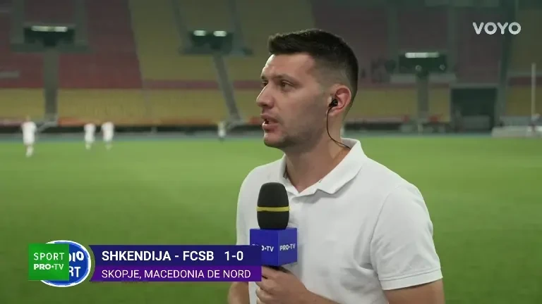 Reacția lui Ștefan T&acirc;rnovanu după Shkendija - FCSB 1-0
