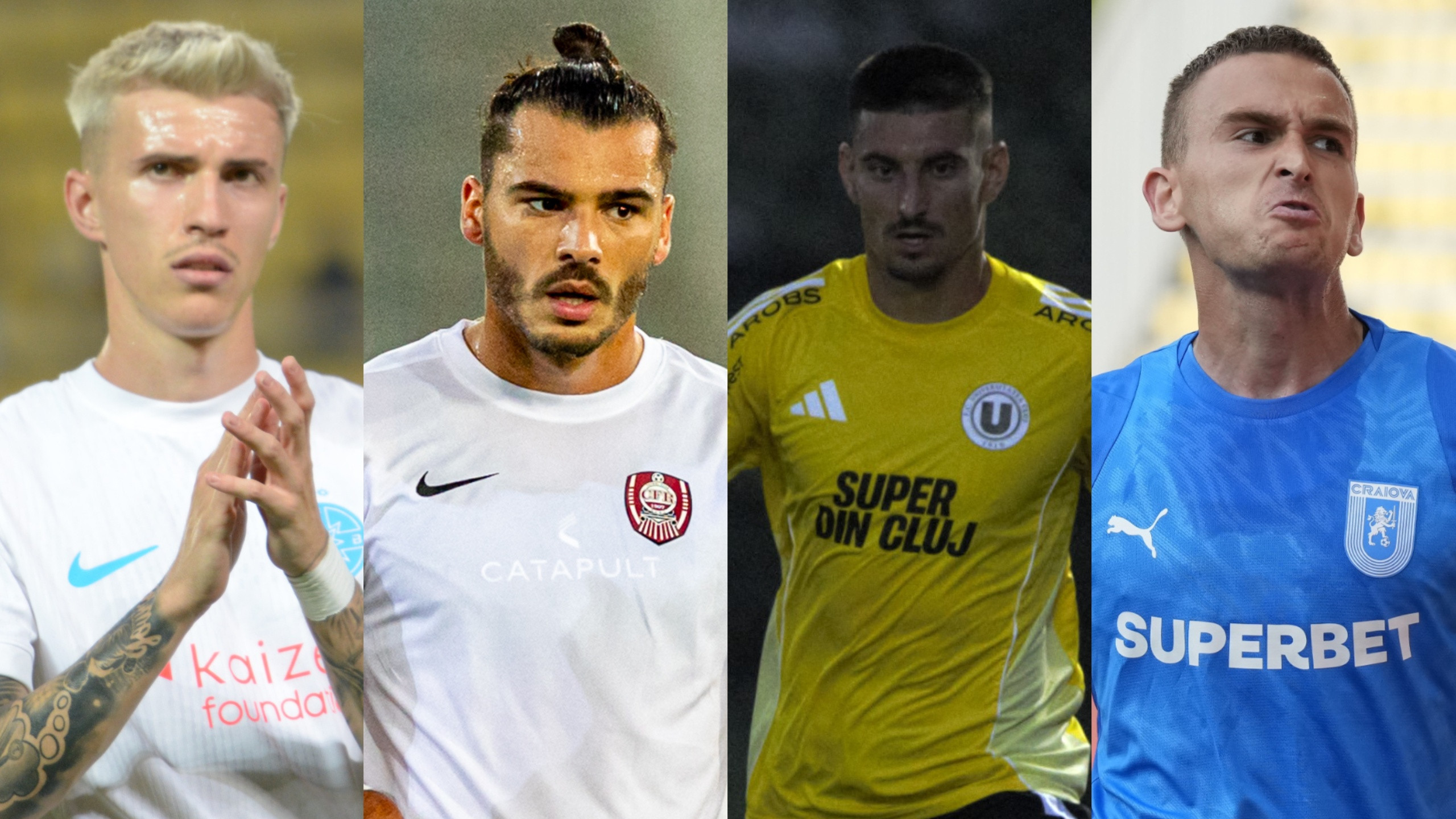 Cu cine pot juca FCSB, CFR, U Cluj și Craiova &icirc;n turul 3 din cupele europene. Rezultatele posibilelor adversare