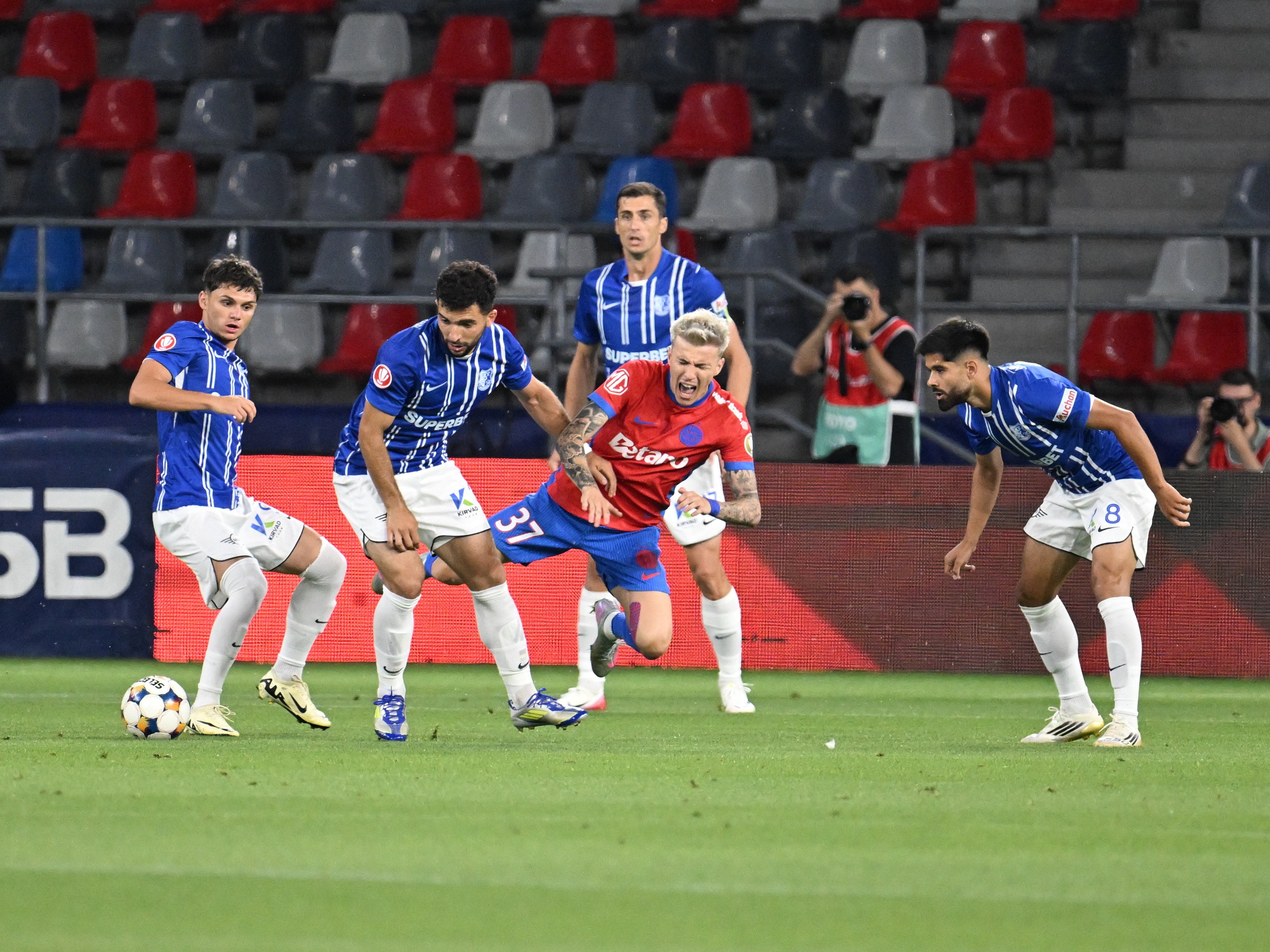 Macedonenii exultă după eșecul suferit de FCSB &icirc;naintea returului cu Shkendija: &rdquo;A fost pălmuită! S-a prăbușit!&rdquo;