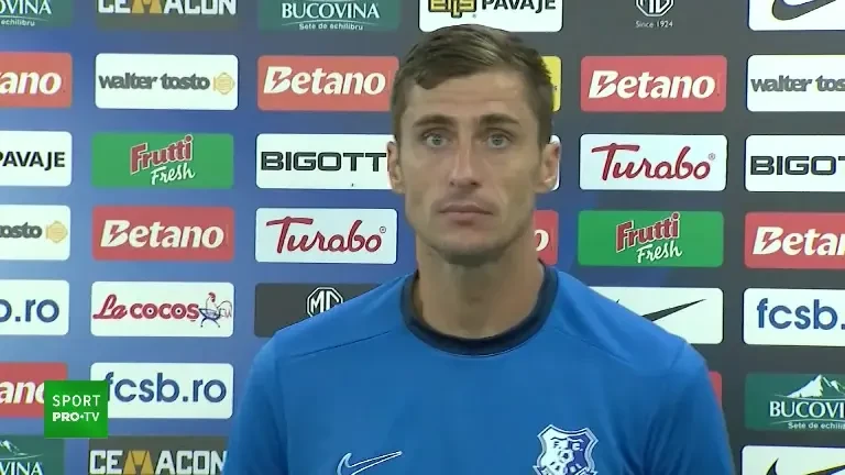 Ionuț Larie, după FCSB - Farul 1-2: "Suntem bucuroși că am întors scorul"