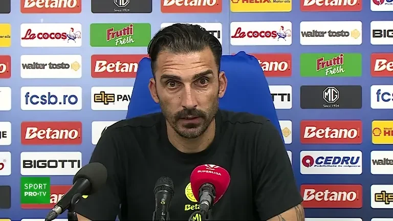 Elias Charalambous, conferință de presă după FCSB - Farul 1-2 (26.07.2025)