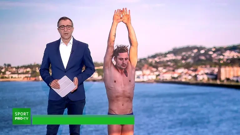 Primul rom&acirc;n medaliat la mondialul de natație s-a &icirc;ntors acasă cu premiul zg&acirc;riat