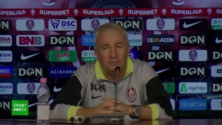 Conferința lui Dan Petrescu &icirc;nainte de returul cu Lugano (30 iulie 2025)