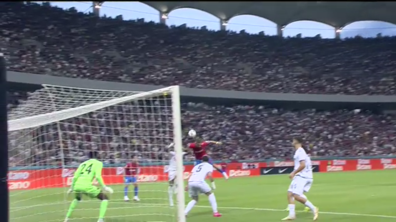 Macedonenii au reacționat imediat după ocaziile imense irosite de FCSB &icirc;n startul returului cu Shkendija: &rdquo;&Icirc;ncepe agresiv!&rdquo;