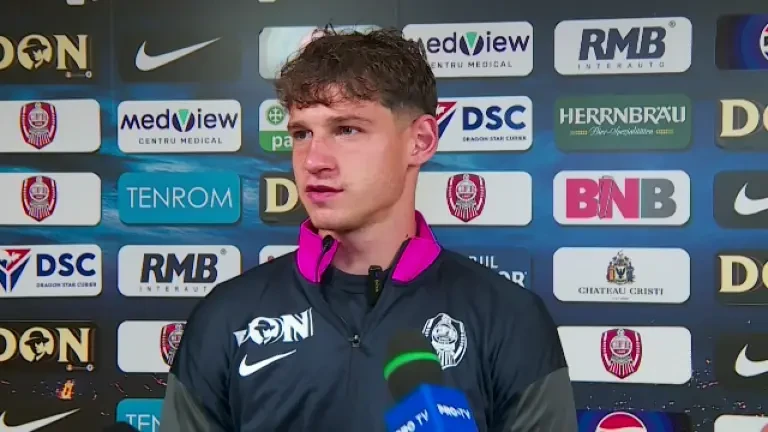 Matei Ilie, după CFR Cluj - Lugano (1-0 d.p): "Calificarea e cea mai importantă, nu jocul și posesia"