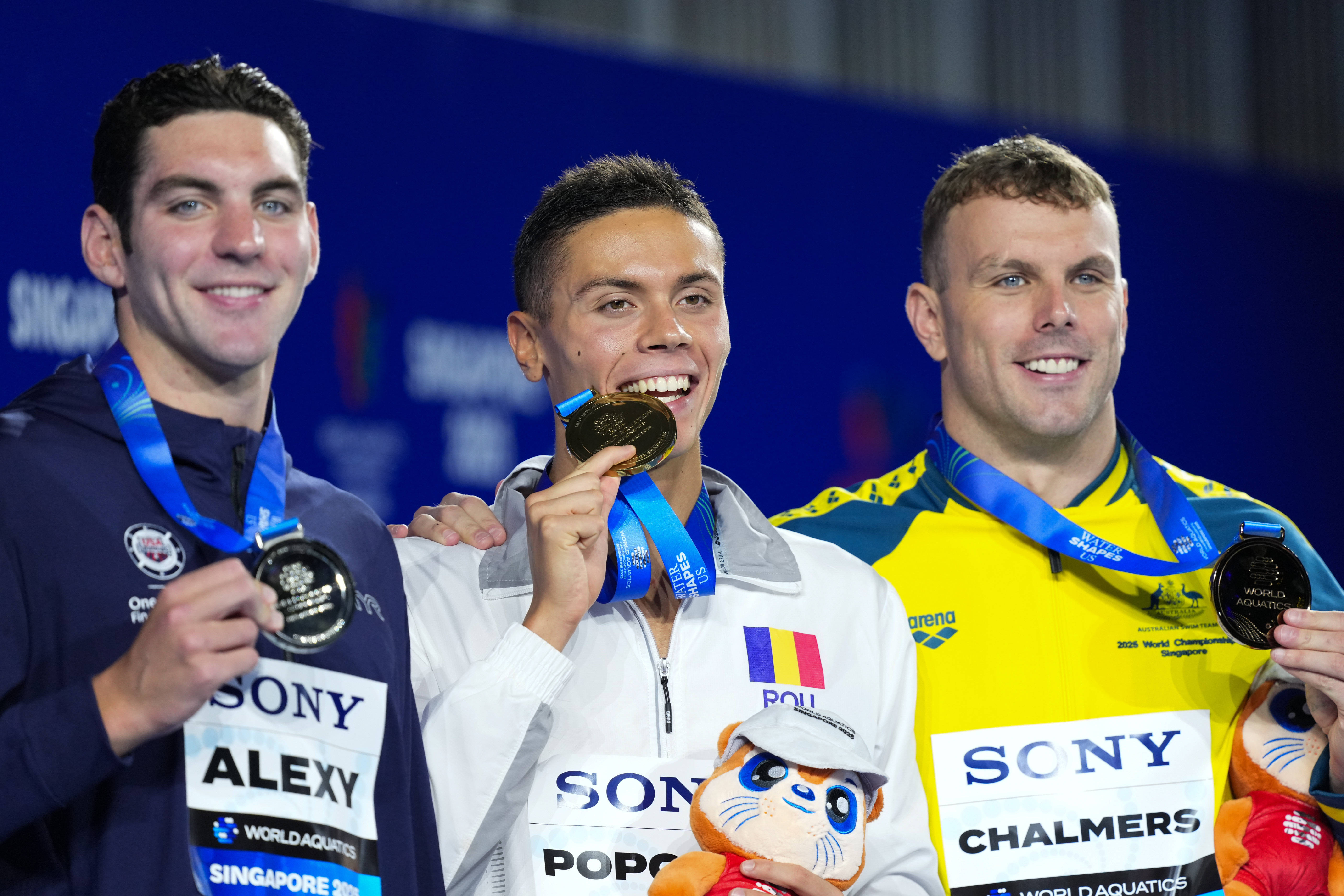 Campionul, aurul și americanii. Ce a scris Ambasada SUA &icirc;n Rom&acirc;nia după ce David Popovici i-a &icirc;nvins clar pe reprezentanții lor