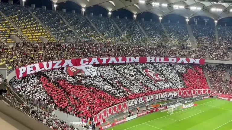 Scenografia lui Dinamo s-a blocat înaintea derby-ului cu FCSB