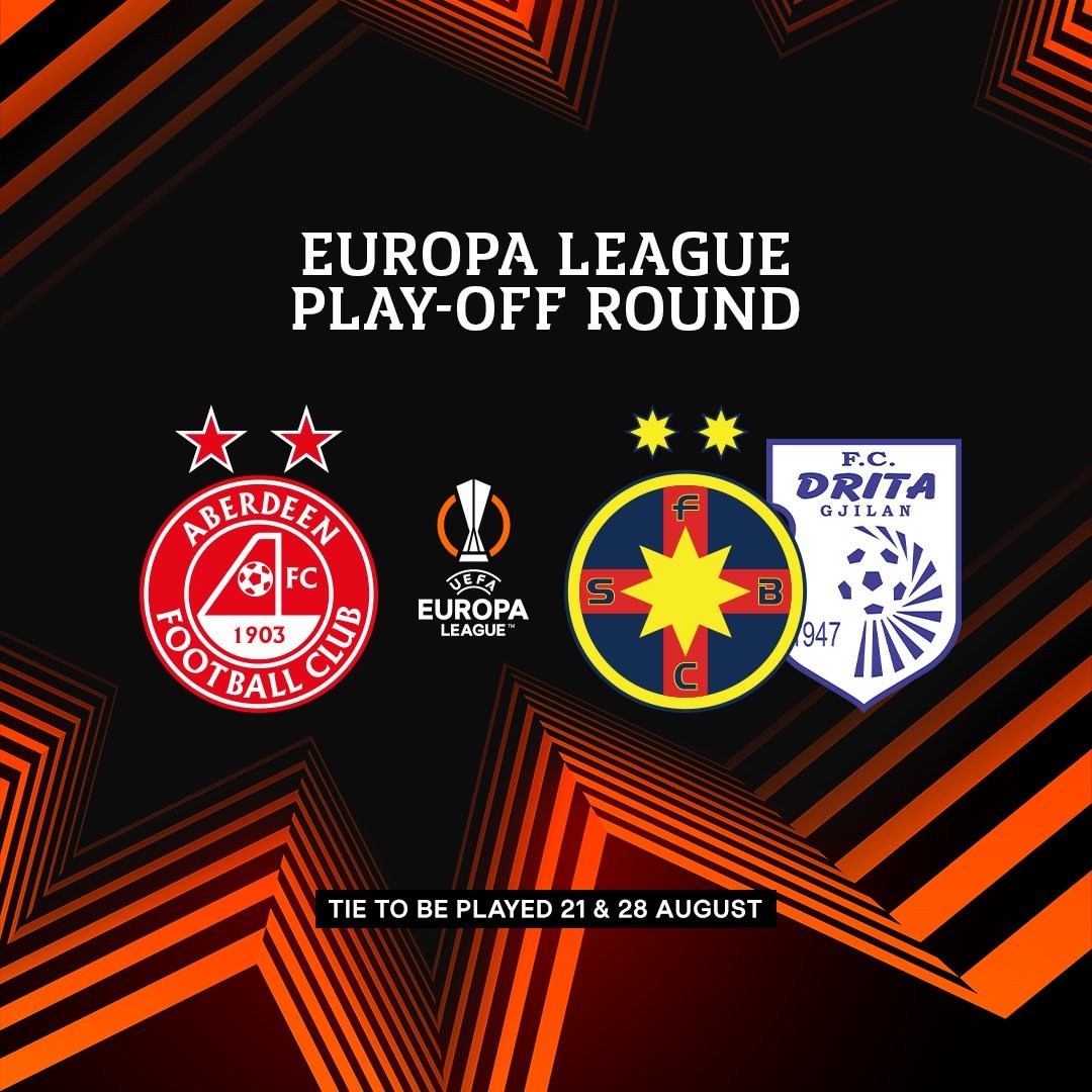 Cum a reacționat Aberdeen după ce a aflat că s-ar putea duela cu FCSB &icirc;n play-off-ul Europa League