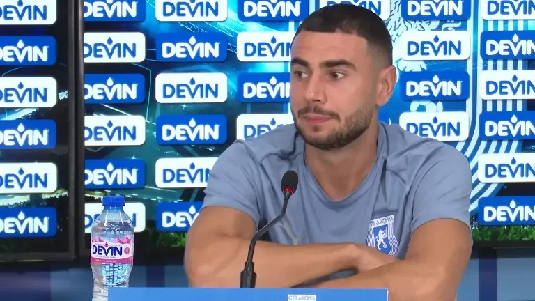 Conferință Vladimir Screciu, Universitatea Craiova - Spartak Trnava (06-08-2025)