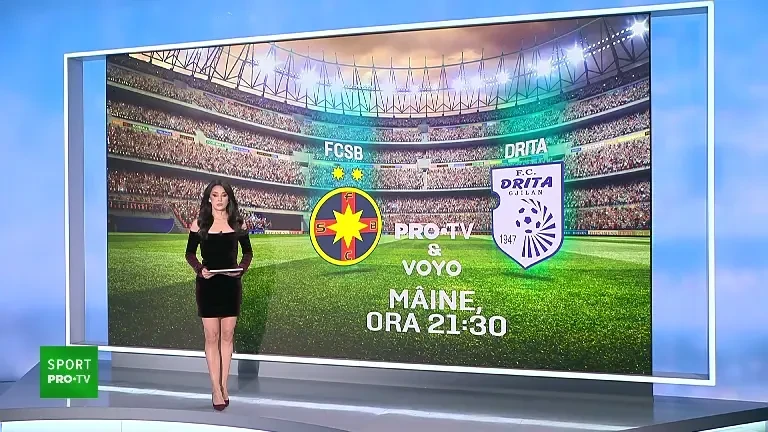 Lovitura primită de campioana Rom&acirc;niei, &icirc;nainte de FCSB - Drita! Meciul se vede joi, de la 21:30, &icirc;n direct la PRO TV și pe VOYO.