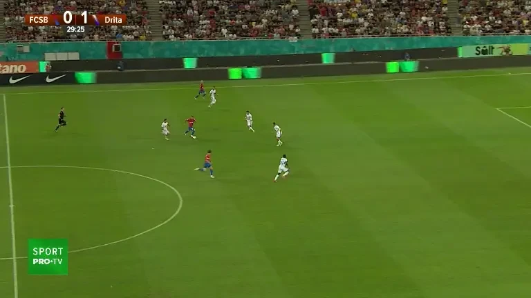 FCSB - Drita: faza lui Daniel Bîrligea ('30)