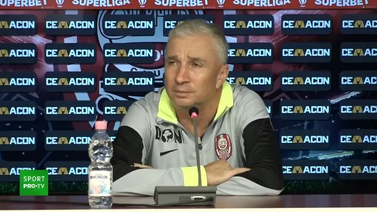 Conferință de presă Dan Petrescu, după CFR Cluj - Braga 1-2 (07/08/2025)