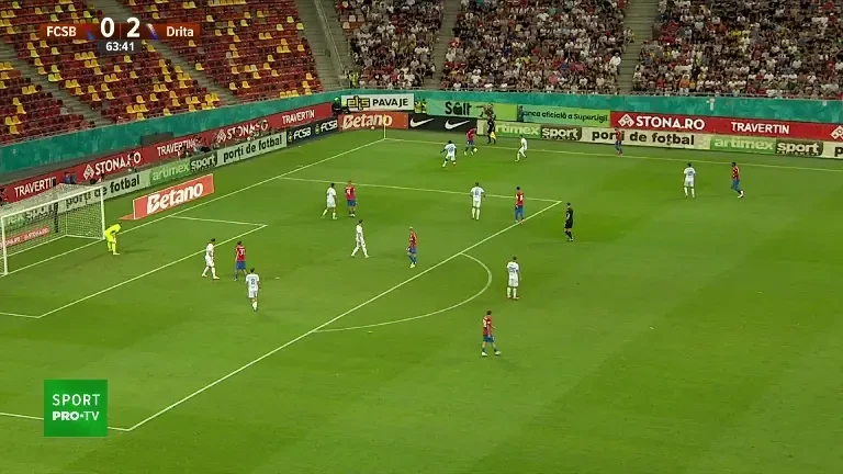 FCSB - Drita: GOL Daniel Bîrligea (64')