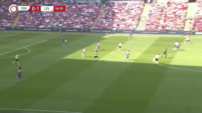 Supercupa Angliei: Crystal Palace - Liverpool. Virgil van Dijk faultează în careu. Penalty pentru Crystal Palace (minutul 15)