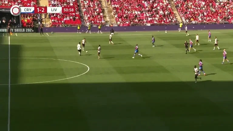 Supercupa Angliei: Crystal Palace - Liverpool. Ocazie Liverpool (minutul 52)