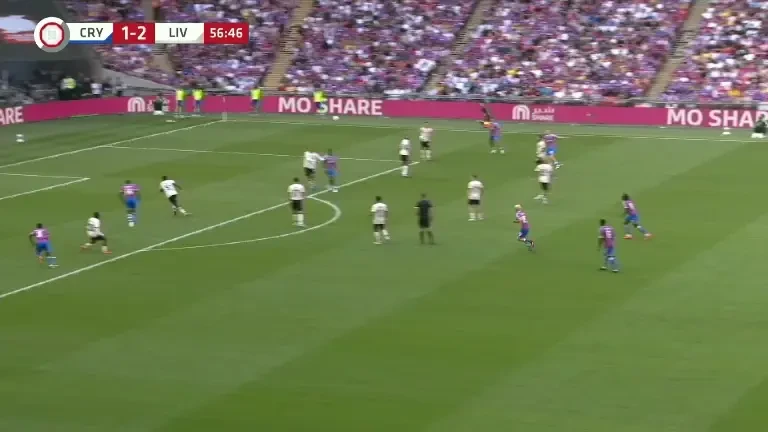 Supercupa Angliei: Crystal Palace - Liverpool. Ocazie Crystal Palace (minutul 58)