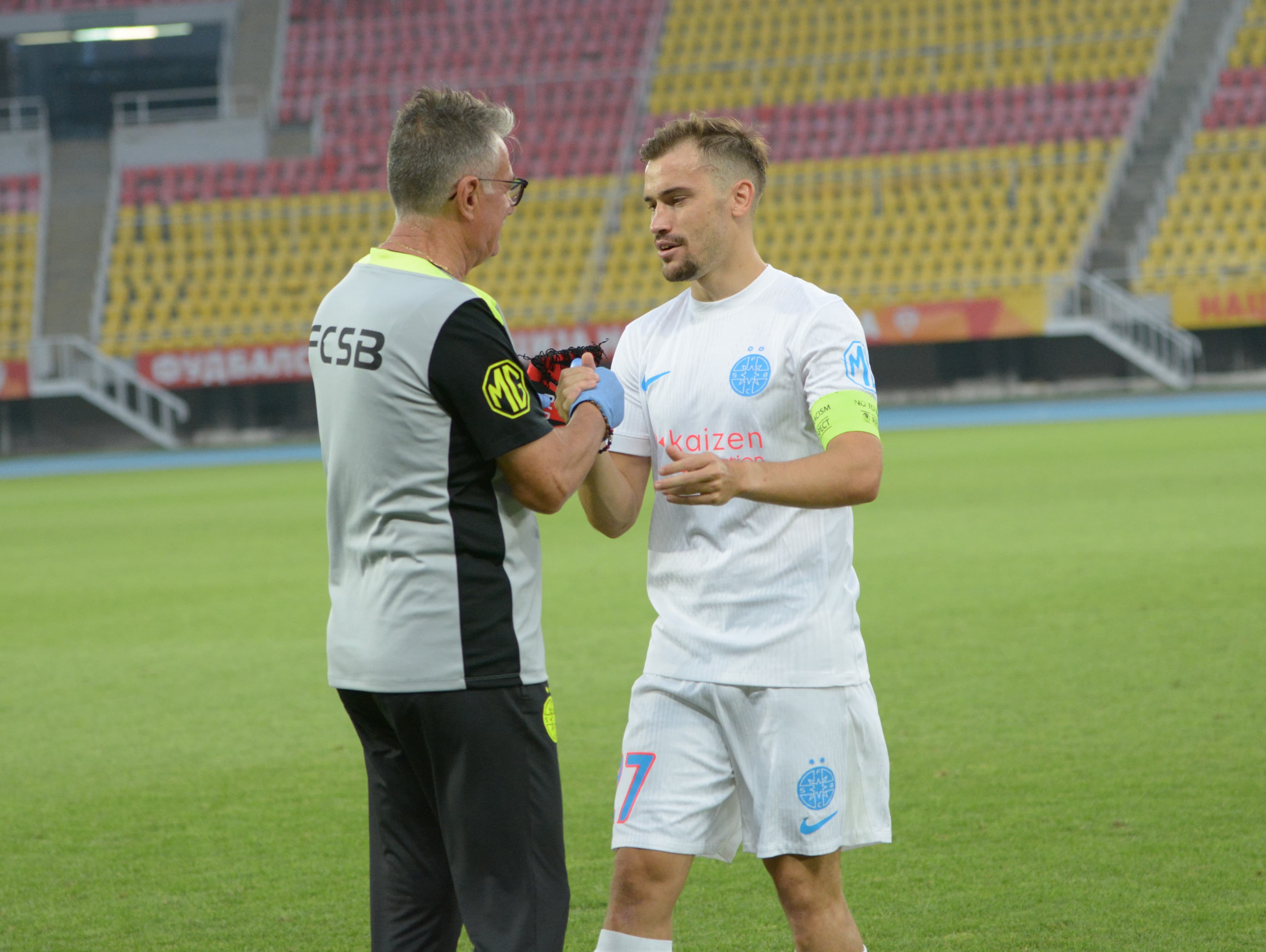 Elias Charalambous a făcut anunțul despre Darius Olaru &icirc;nainte de Drita - FCSB (joi, 21:00, VOYO)