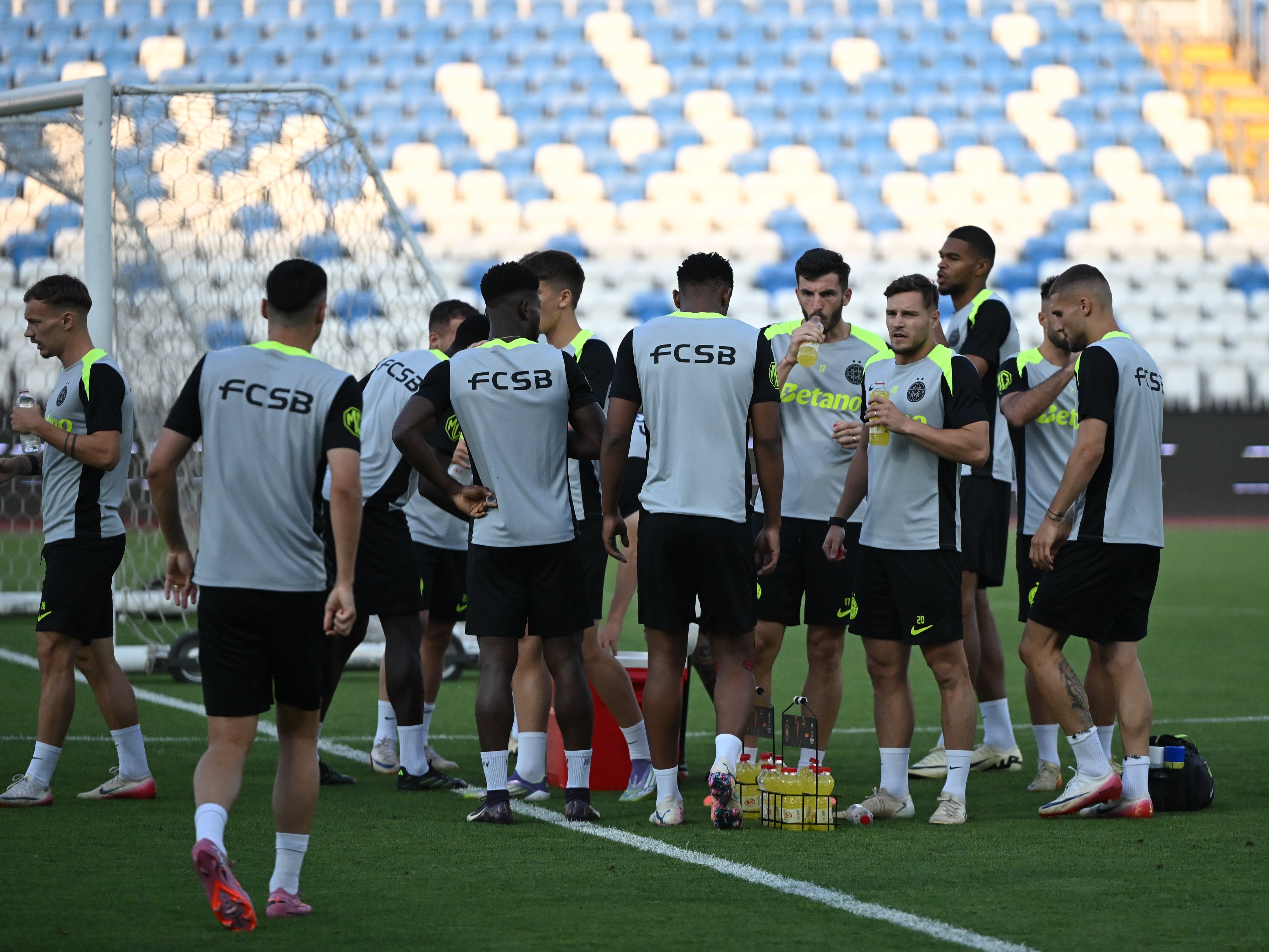 Antrenament oficial fcsb meci fc drita gjilan uefa europa league 13082025 11