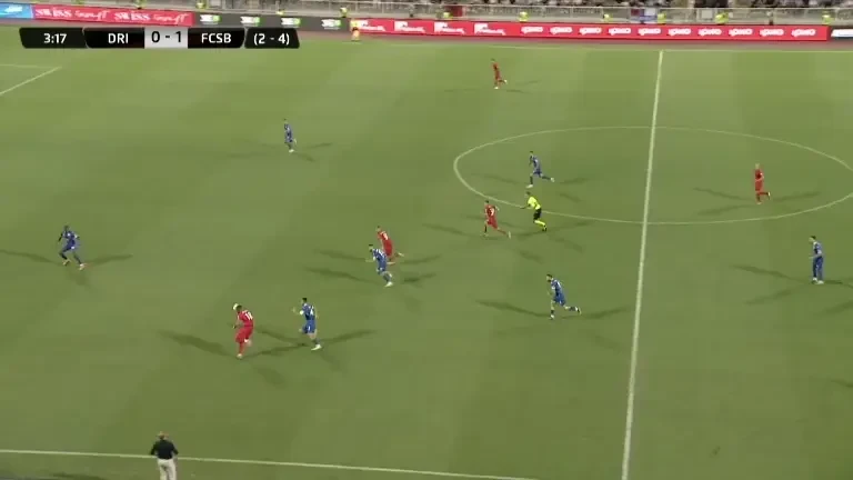 Drita - FCSB: Ocazie Miculescu (minutul 4)