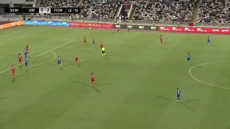 Drita - FCSB: GOL Tusha (minutul 52)