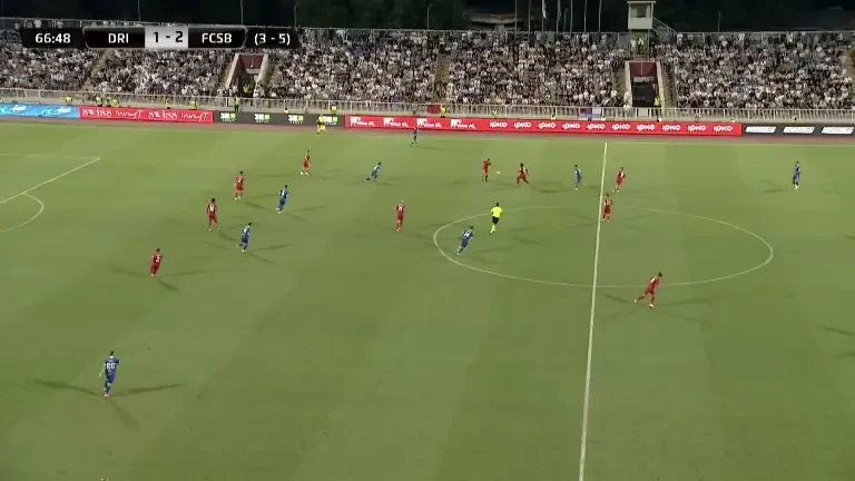 Drita - FCSB: Cartonaș roșu (minutul 67)