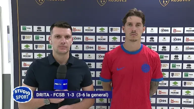 Reacția lui David Miculescu după Drita - FCSB 1-3