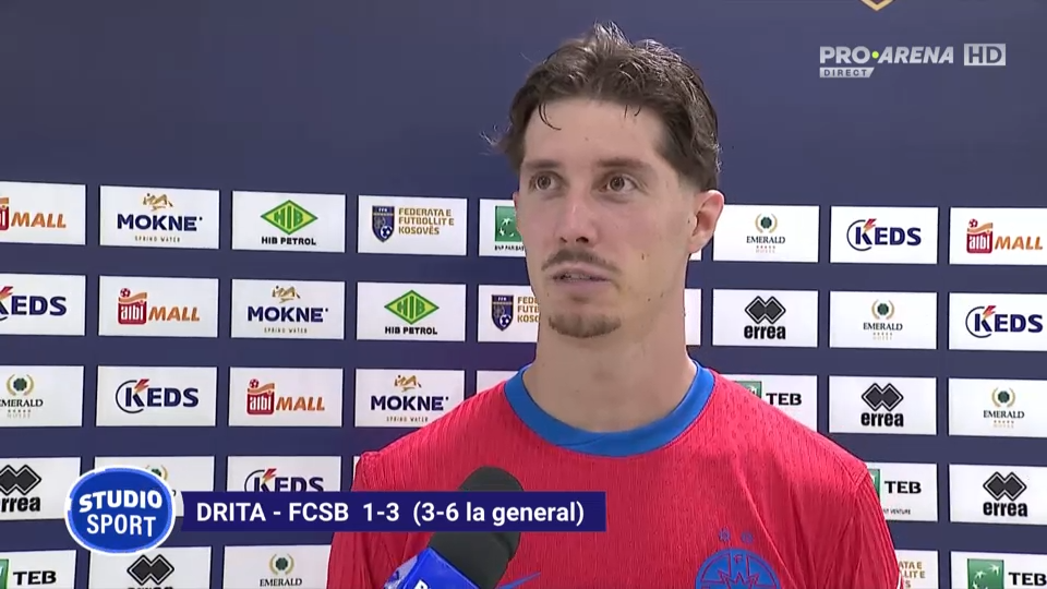 David Miculescu exultă după victoria de la Priștina și anunță revenirea lui FCSB: &rdquo;De astăzi o luăm pe drumul din sezonul trecut&rdquo;