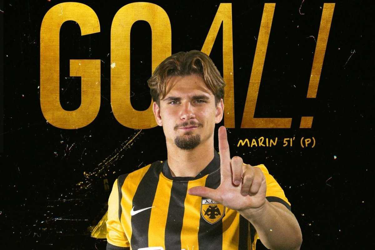 Nota lui Răzvan Marin după victoria lui AEK din Conference League! Fotbalistul rom&amp;acirc;n, gol senzațional