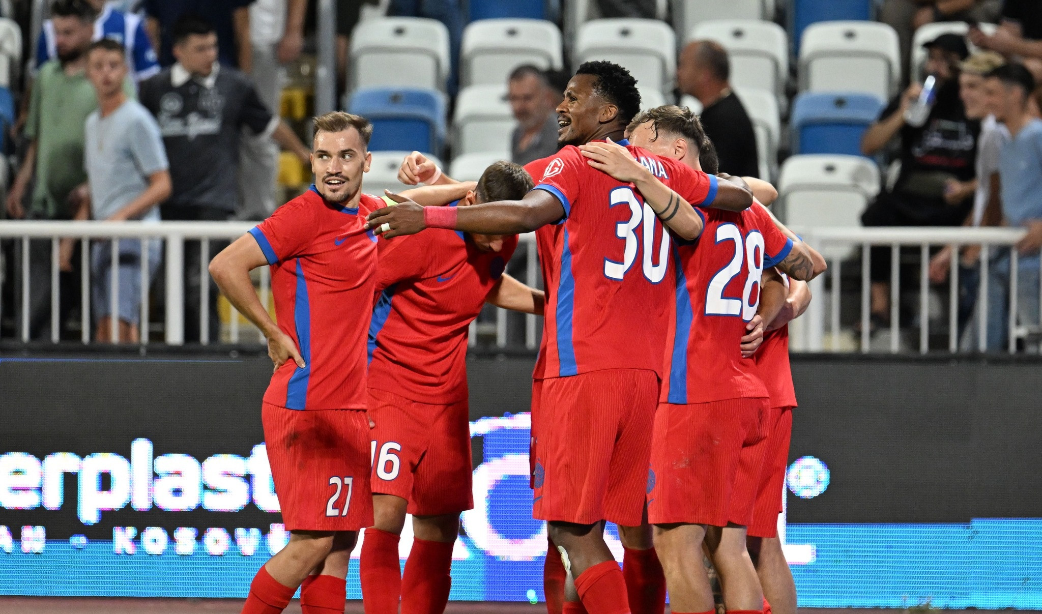 FCSB, reacție spectaculoasă după meciul de la Priștina: a descris &icirc;ntr-un singur cuv&acirc;nt calificarea &icirc;n play-off-ul Europa League