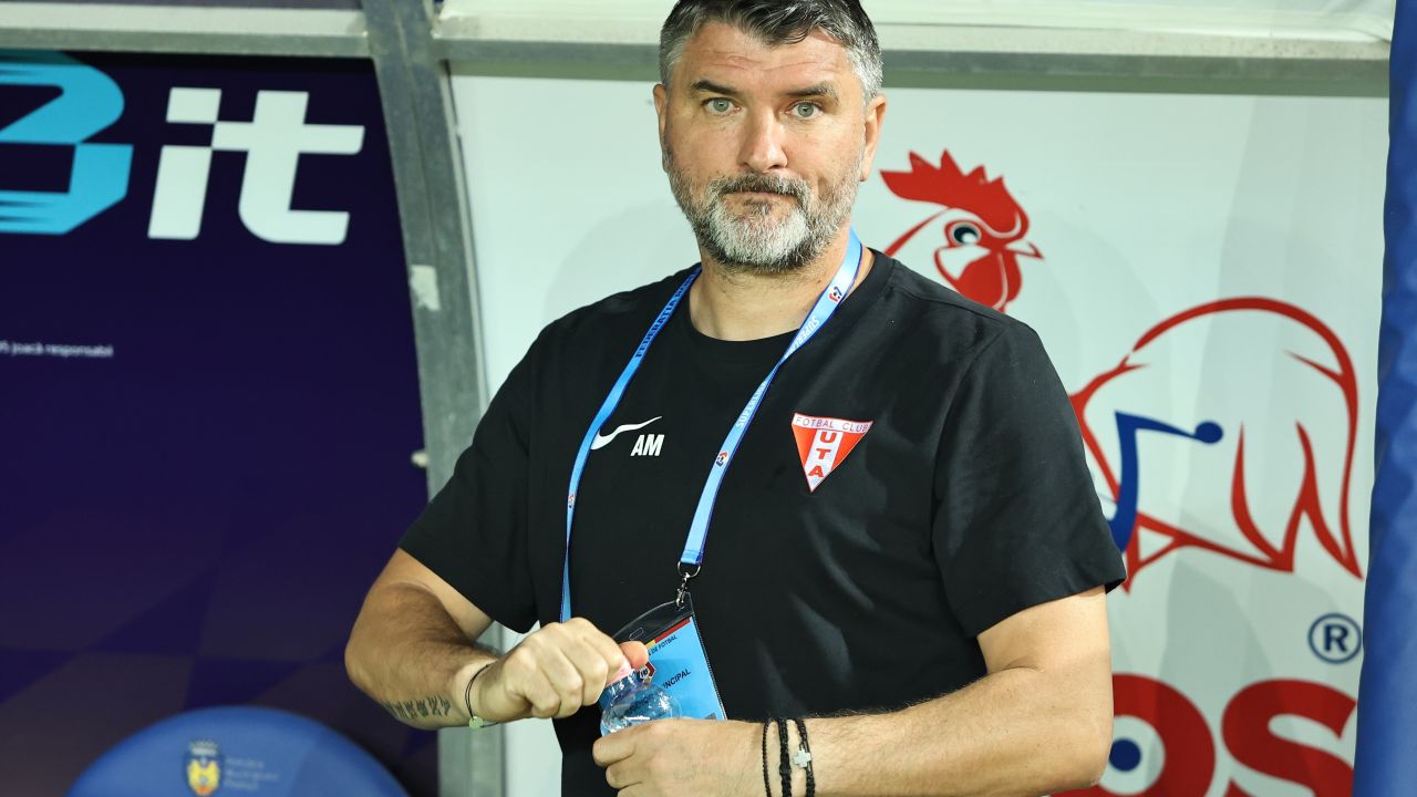 Adrian Mihalcea, discurs dur după ce UTA este fără victorie de 6 etape: „Situația nu arată deloc bine”