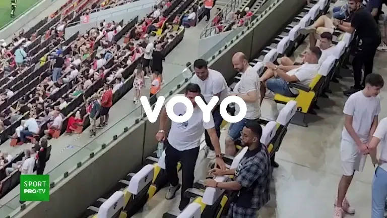 Cosmin Contra, prezent la Dinamo - UTA pe Arena Națională (15.08.2025)