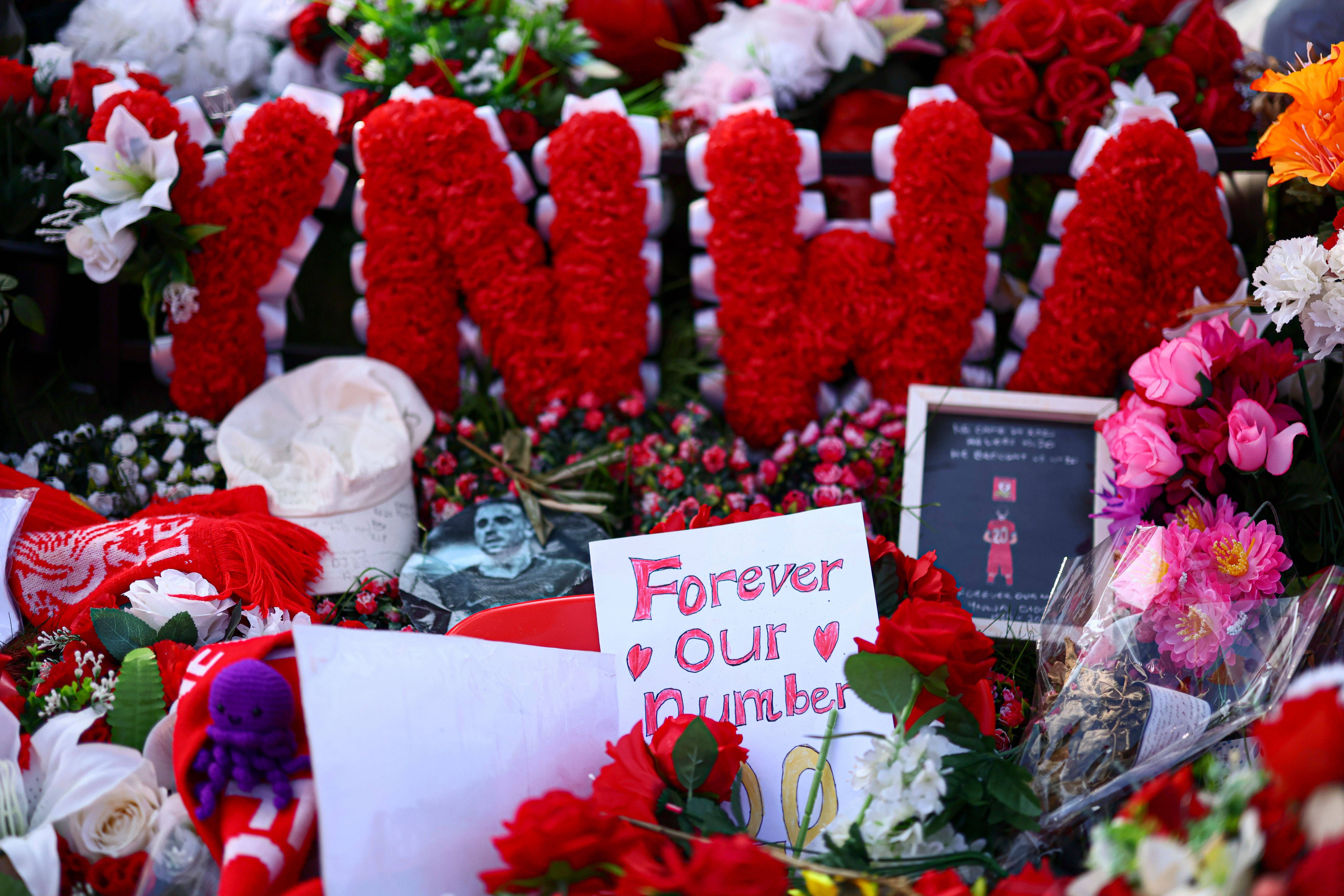 Omagiu pentru Diogo Jota, la Liverpool - Bournemouth (EXCLUSIV VOYO)