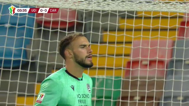 Răzvan Sava, titular la Udinese și calificare &icirc;n 16-imile Cupei Italiei! Nota primită &icirc;n Italia