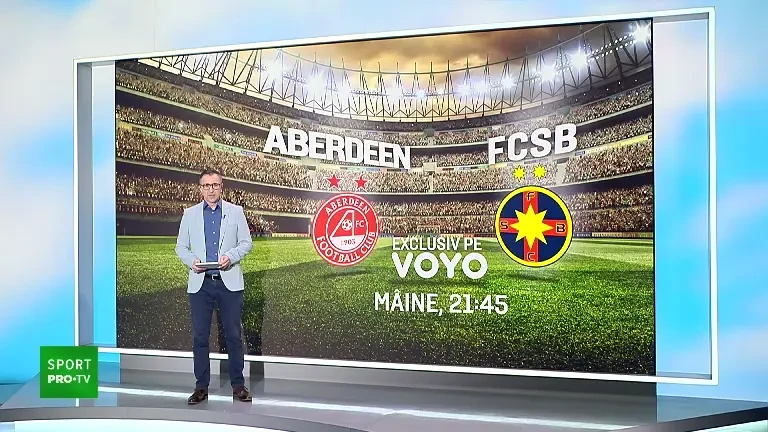 FCSB va avea de înfruntat o vreme rece în partida cu Aberdeen (VOYO)
