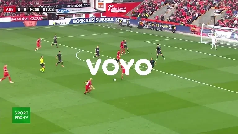 Aberdeen - FCSB 2-2 (REZUMAT | VOYO | PLAY-OFF EUROPA LEAGUE)