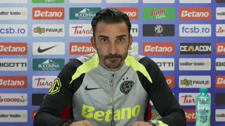Elias Charalambous, conferință de presă &icirc;nainte de FCSB - FC Argeș (23.08.2025)