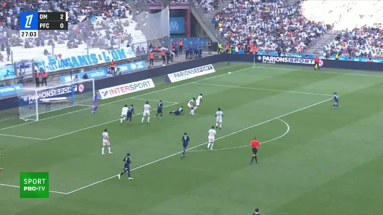 Ilan Kebbal a reușit un gol senzațional &icirc;n Marseille - Paris FC (23.08.2025)
