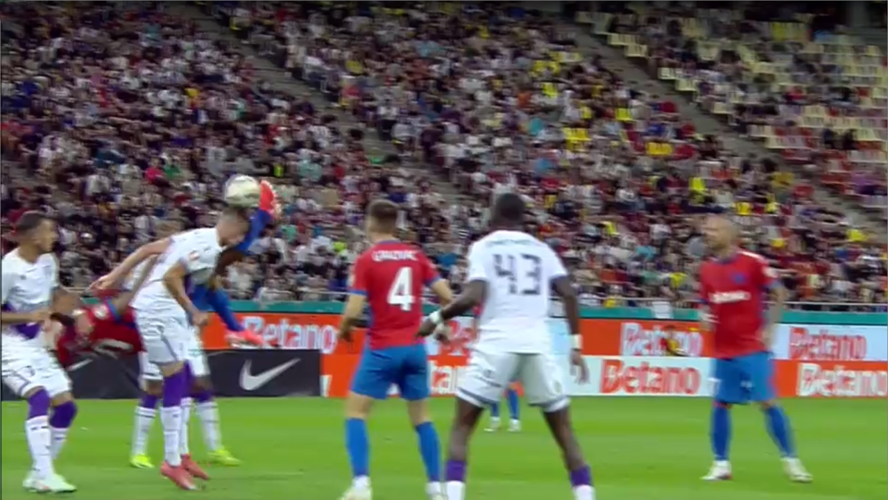 Cum a apărut victima lui Ngezana, după ce a primit o tibie &icirc;n față din partea fundașului de la FCSB: &rdquo;M-a lovit din plin!&rdquo;