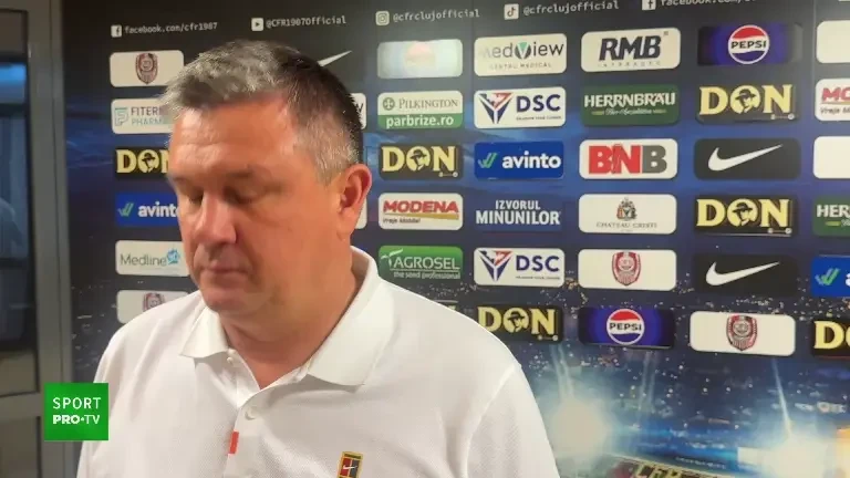 Cristi Balaj, după CFR Cluj - Hacken 1-0: "Domnul Varga ne-a comunicat la ce jucători dorește să renunțe"