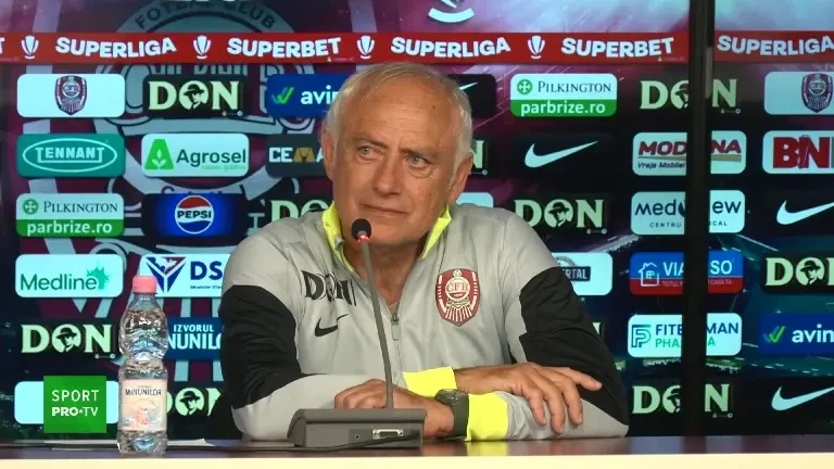 Andrea Mandorlini, conferință de presă după CFR Cluj - Hacken 1-0