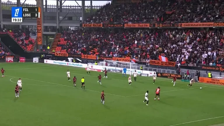 Lorient - Lille | Gol Igamane (80')